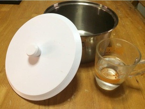 personalizzabile coperchio misura barattolo vaso cucina utensili manopola pot pentola thai 3d print model - Mito3D
