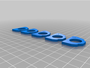diâmetro peça teste ruthex suporte rolamento igus 3d print model - Mito3D