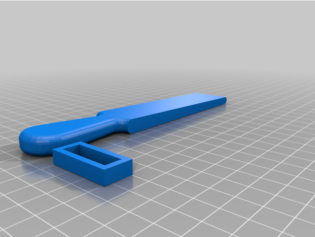 simple sanding stick 3D print model - Mito3D