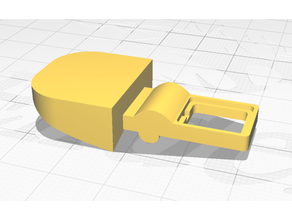 rowenta tube lock silence force 3d print model - Mito3D