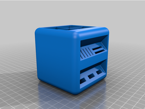 box Stifthalter remix Teiler 3d print model - Mito3D