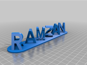 ram ayi personalizado 3d print model - Mito3D