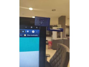 samsung s24d300 monitor auricolare gancio supporto per cuffie titolare 3d print model - Mito3D