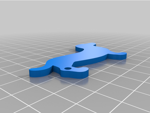dachshund keychain 3d print model - Mito3D