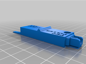vex iq peg puller & battery key 3d print model - Mito3D