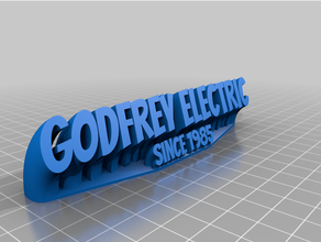 gec placa personalizado 3d print model - Mito3D