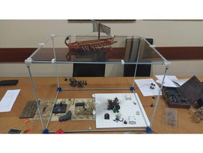 Unterwasser Luftbild tabletop Gelände dnd prop Fliesen 3d print model - Mito3D