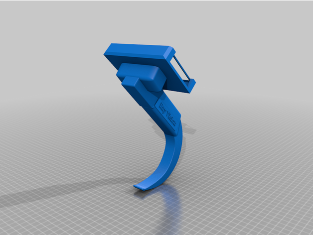 glidescope cellphone support 3D print model - Mito3D