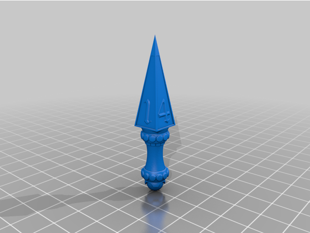 d4 Dolche Würfel 3D print model - Mito3D