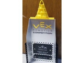 vex edr zone trophée topper robotics vrc 3d print model - Mito3D