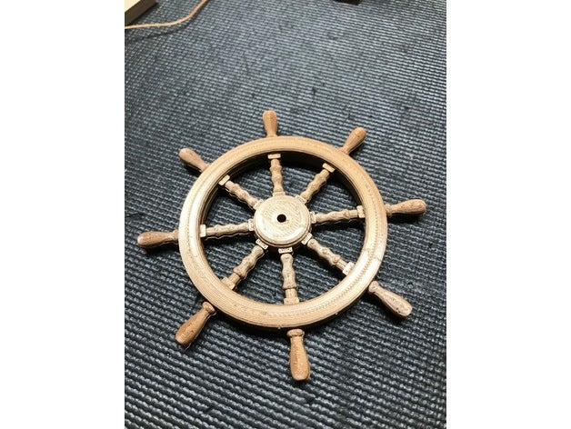 ships wheel ship 3D print model - Mito3D