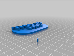 özelleştirilmiş manyetik çizgi işareti konuşma balonu ıı 3d print model - Mito3D