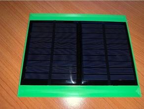 solar powered wifi Wetterstation panels 3d print model - Mito3D
