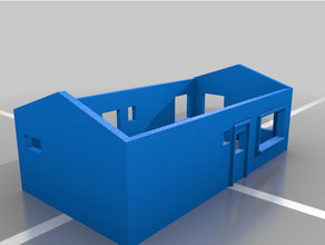 scala casa ranch dei treni modello modellini 3d print model - Mito3D