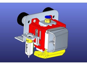convogliatore aria raffreddamento filamento universale 40mm filament Kühlung Luft Förderer universal anet a8 creality ender 3 geetech radial Lüfter 3d print model - Mito3D