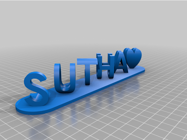 logu med red customized 3D print model - Mito3D