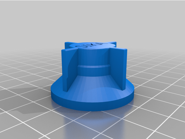 sealant cartridge nozzle cap bouchon cartouche sikaflex sika 3D print model - Mito3D