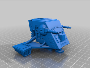 int 4 mini equipamento star wars legião escala 40k infinito invader 3d print model - Mito3D