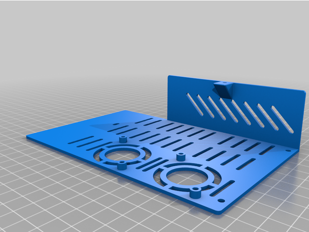 ender 3 pro mainboard cover 40x40x2 fan 3D print model - Mito3D