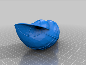 lunged snail 3d print model - Mito3D