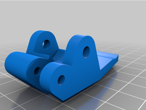 trianglelab qr extruder clamp openscad 3d print model - Mito3D
