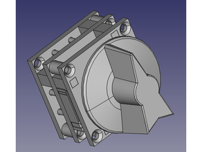 modular rotary switch 3d print model - Mito3D