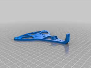 tricopter reworked frame fpv 3d print model - Mito3D