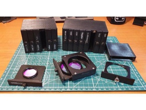astro filter case astrophotography 3d print model - Mito3D