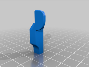 knockout thumb slide lock extension nerf rival 3d print model - Mito3D