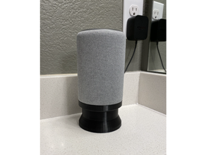 echo stand candlestick style 3d print model - Mito3D