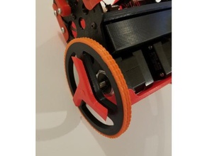 pneu robot l'o ring roue 3d print model - Mito3D