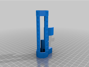 nerf sharpfire barril mod jolt clip 3d print model - Mito3D