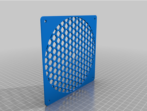 120mm fan cover fancover 3d print model - Mito3D