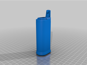 kriss vector aeg coperchio batteria titan 2600mah softair 3d print model - Mito3D