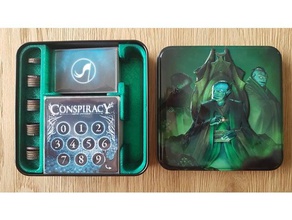 abyss conspiracy insert sleeved cards 3d print model - Mito3D