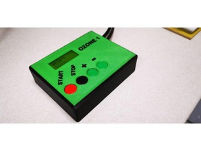 ozone generator timer arduino box case 3d print model - Mito3D
