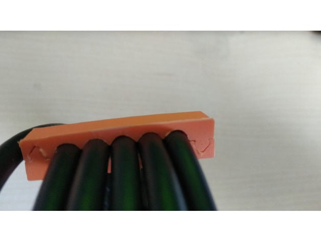 coaxial air wound balun choke helper amateur radio antenna cable coax clip ham 3D print model - Mito3D