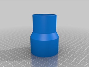 customized pipes - vacuum hose adapter 3d print model - Mito3D