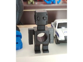 robot desteği 3d print model - Mito3D