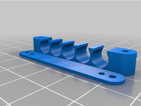 customized ethernet cable manager parametric1 5 3d print model - Mito3D