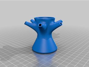 dispenser funnel compressed 3d print model - Mito3D