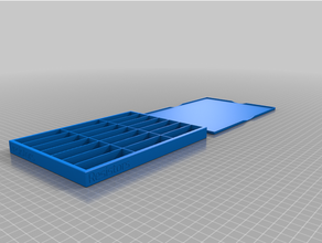 customized box resistors lid electronics 3d print model - Mito3D