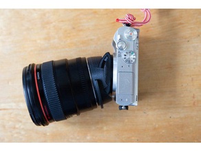 nikon 1 body canon ef lens tilt adapter 3d print model - Mito3D