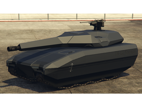gta5 khanjali turret gta 3d print model - Mito3D