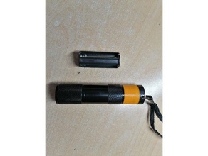 Torch adaptörü 18500 18650 el feneri 3xaaa 3d print model - Mito3D