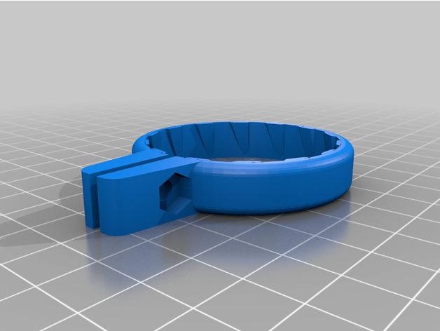 werfen hebeln Suchbereich Entdeckung riffle Umfang 3D print model - Mito3D