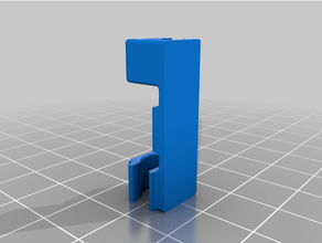 clip alambre titular controlador 3d print model - Mito3D
