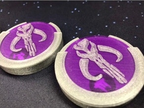 removeable xwing 20 movement dial cover scum edition 3d print model - Mito3D