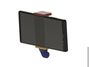 Handy smartphone Kamera Halterung Stativ gopro kompatibel 65 110 mm mount Halter Ständer 3d print model - Mito3D