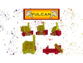 vulcan anet et4 4010 fan 40mm bullseye cooling direct drive extruder hotend nozzle petsfang 3d print model - Mito3D